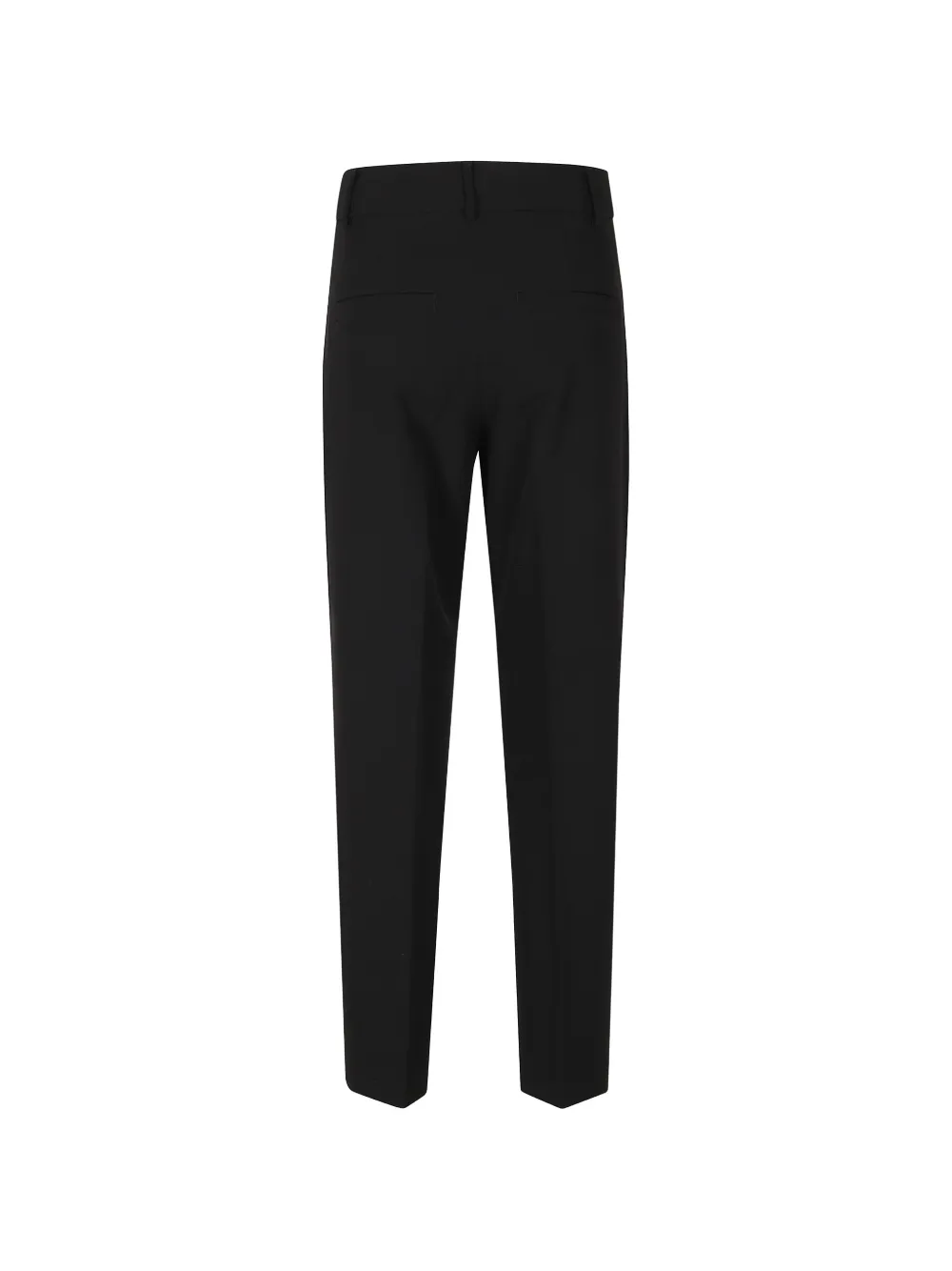 Seventy Plooibroek met ceintuur Zwart