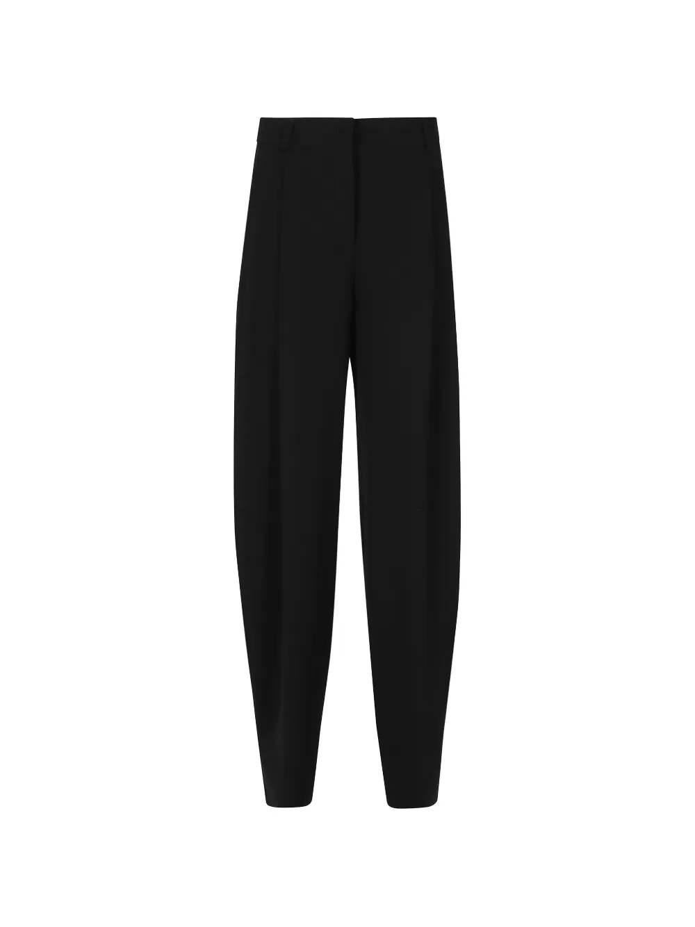 THE ANDAMANE pleated tapered trousers - Nero