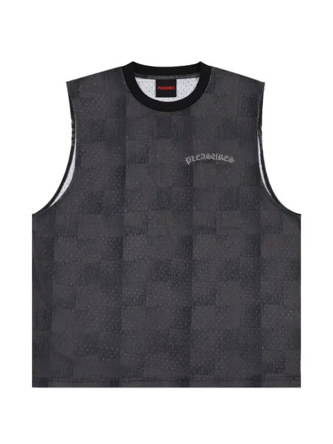 Pleasures Neural mesh sleeveless T-shirt