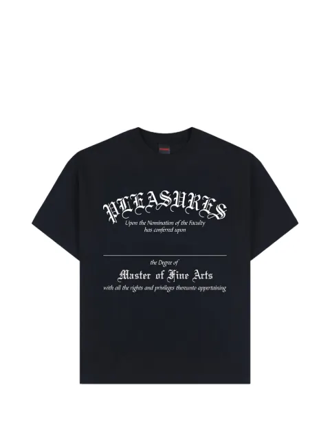 Pleasures Degree graphic-print T-shirt