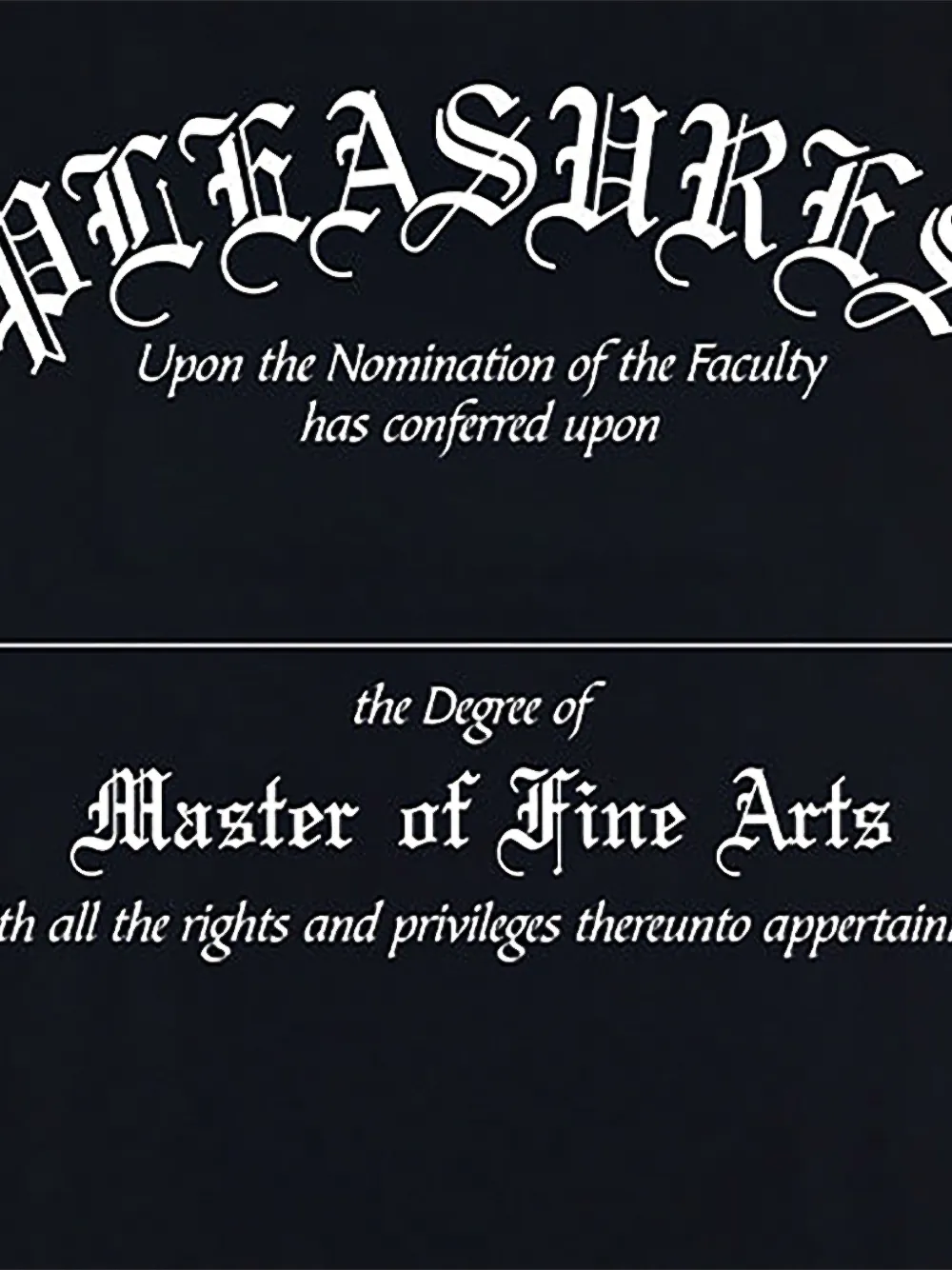 Pleasures playera Degree | Playeras | Image 2