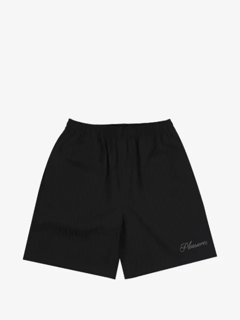 Pleasures Fortunate logo-detail shorts