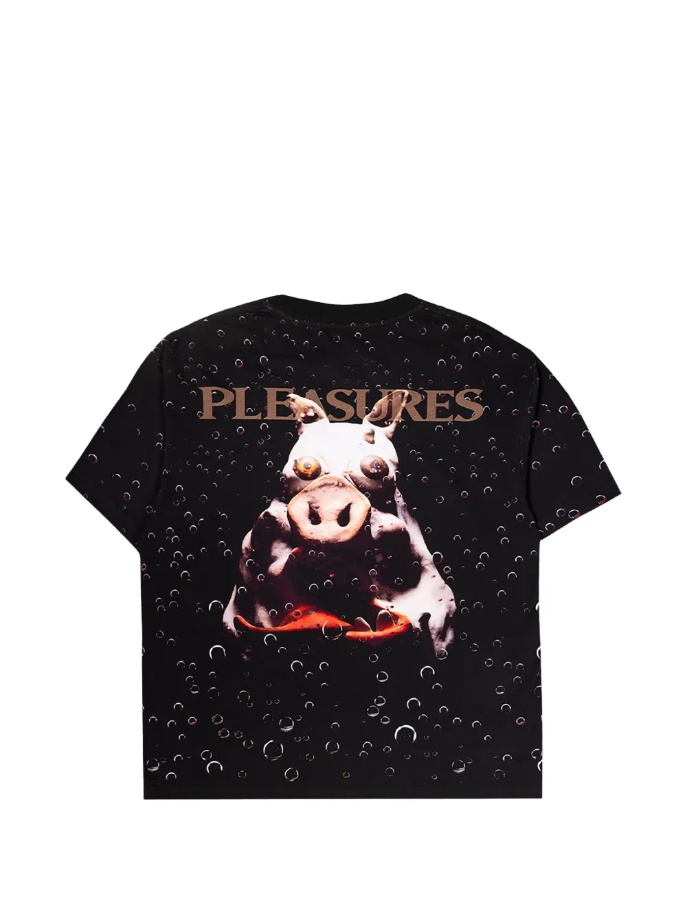 Pleasures Pork Soda T-shirt met korte mouwen Zwart