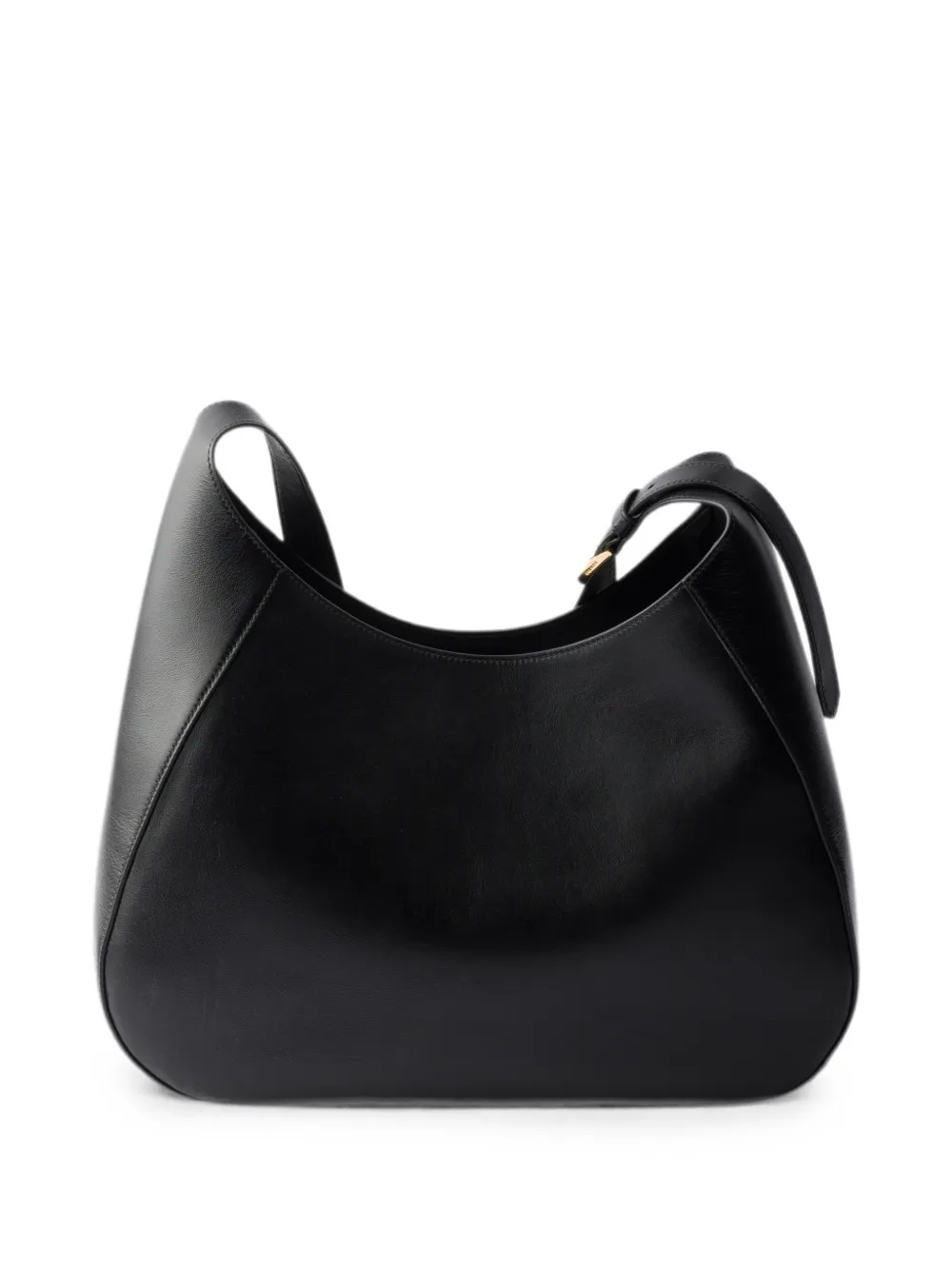 Prada Grote Boogie leren tas Zwart