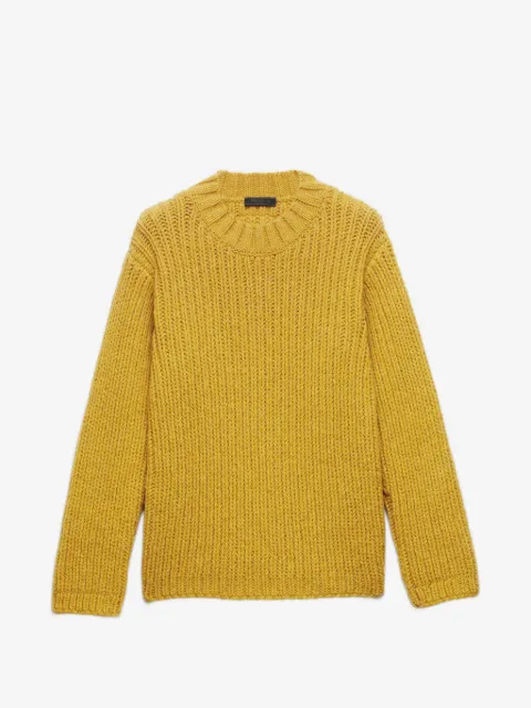 Prada shetland wool crew-neck sweater