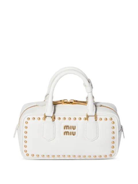 Miu Miu Arcadie studded leather bag