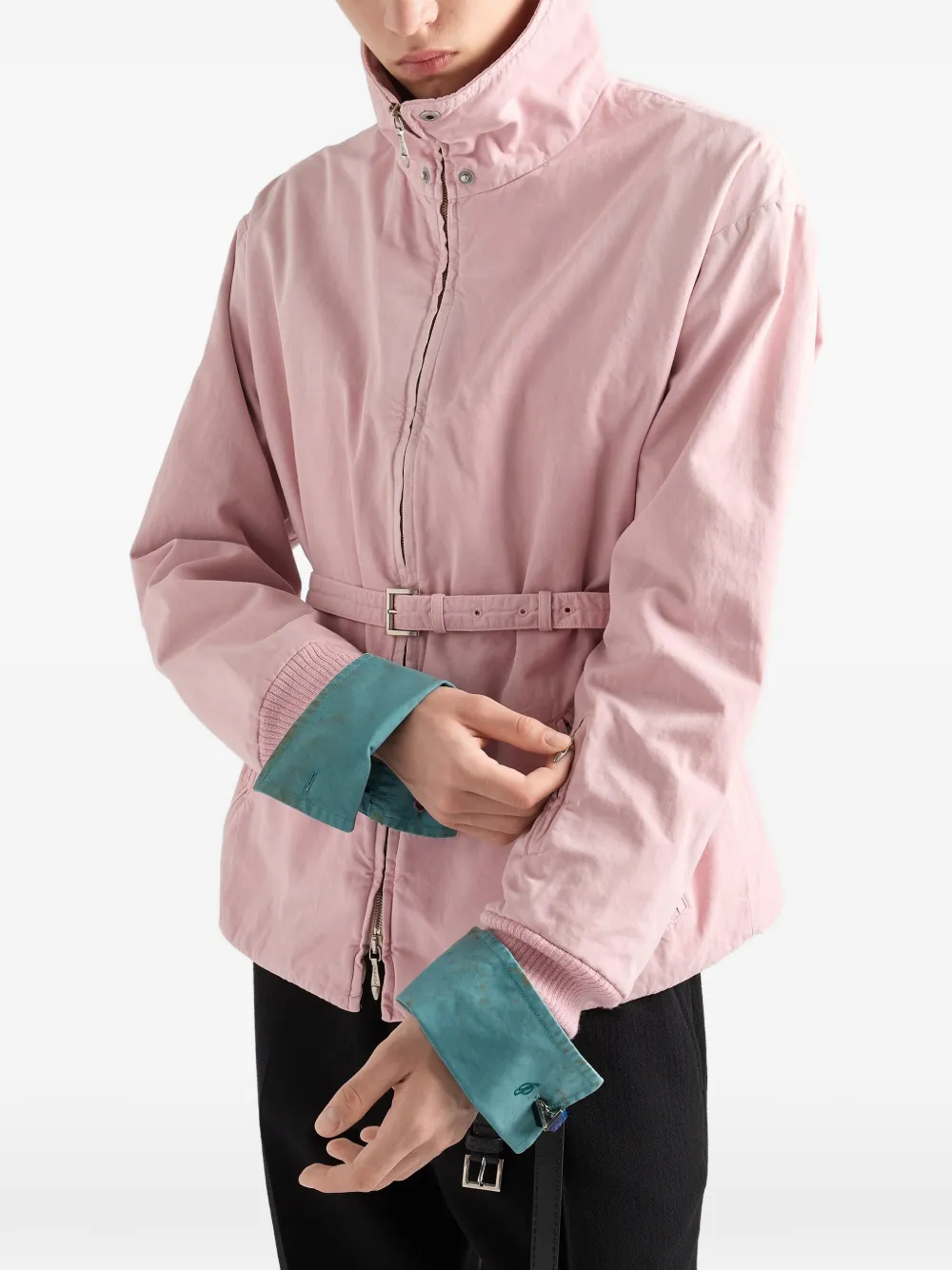 Prada Popeline jack Roze