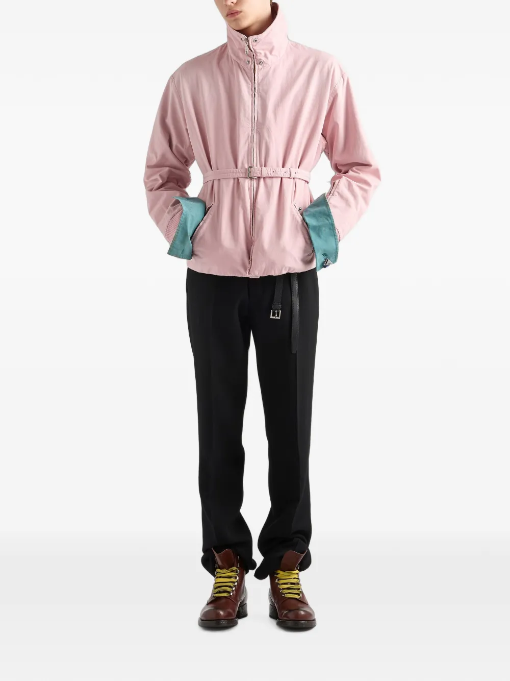 Prada Popeline jack Roze