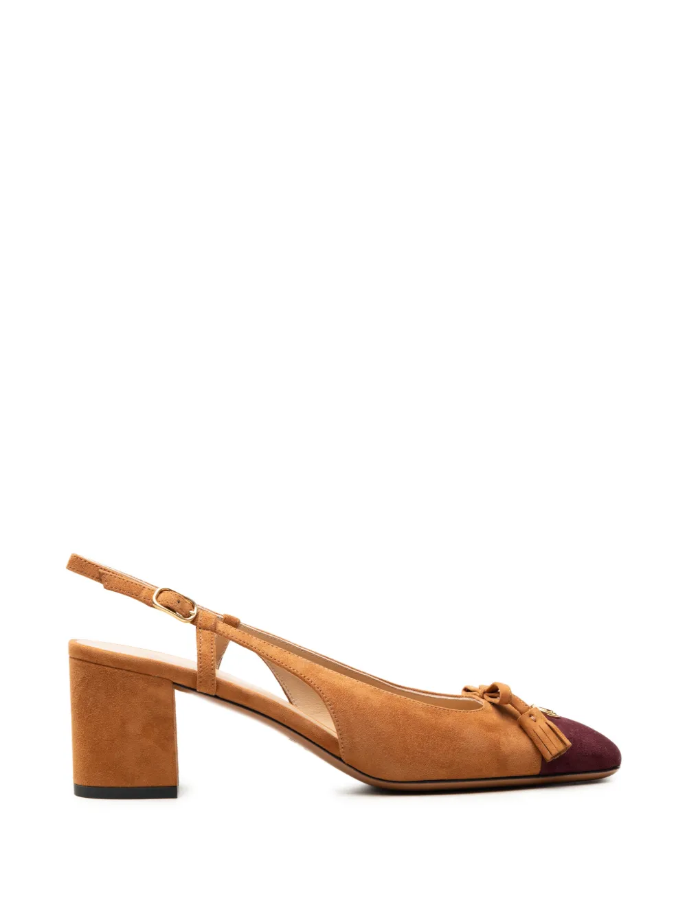 Valentino Garavani Valet Du Roi VLogo Signature slingback pumps Bruin