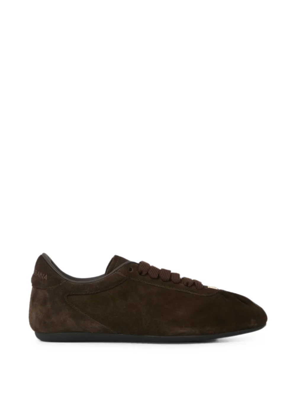 Dolce & Gabbana logo-appliqué sneakers - Marrone