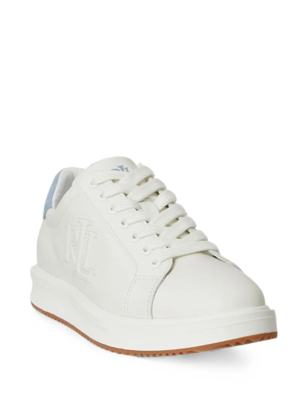 Polo Ralph Lauren Ainsley logo-embroidered sneakers Wit