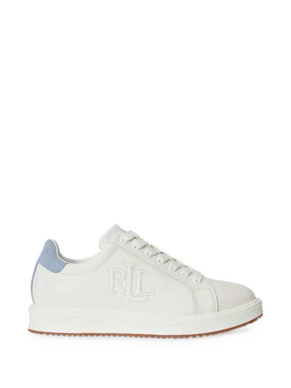 Polo Ralph Lauren Ainsley logo-embroidered sneakers Wit
