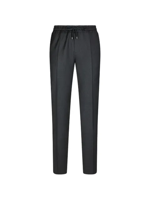 Pal Zileri drawstring-waist wool track pants