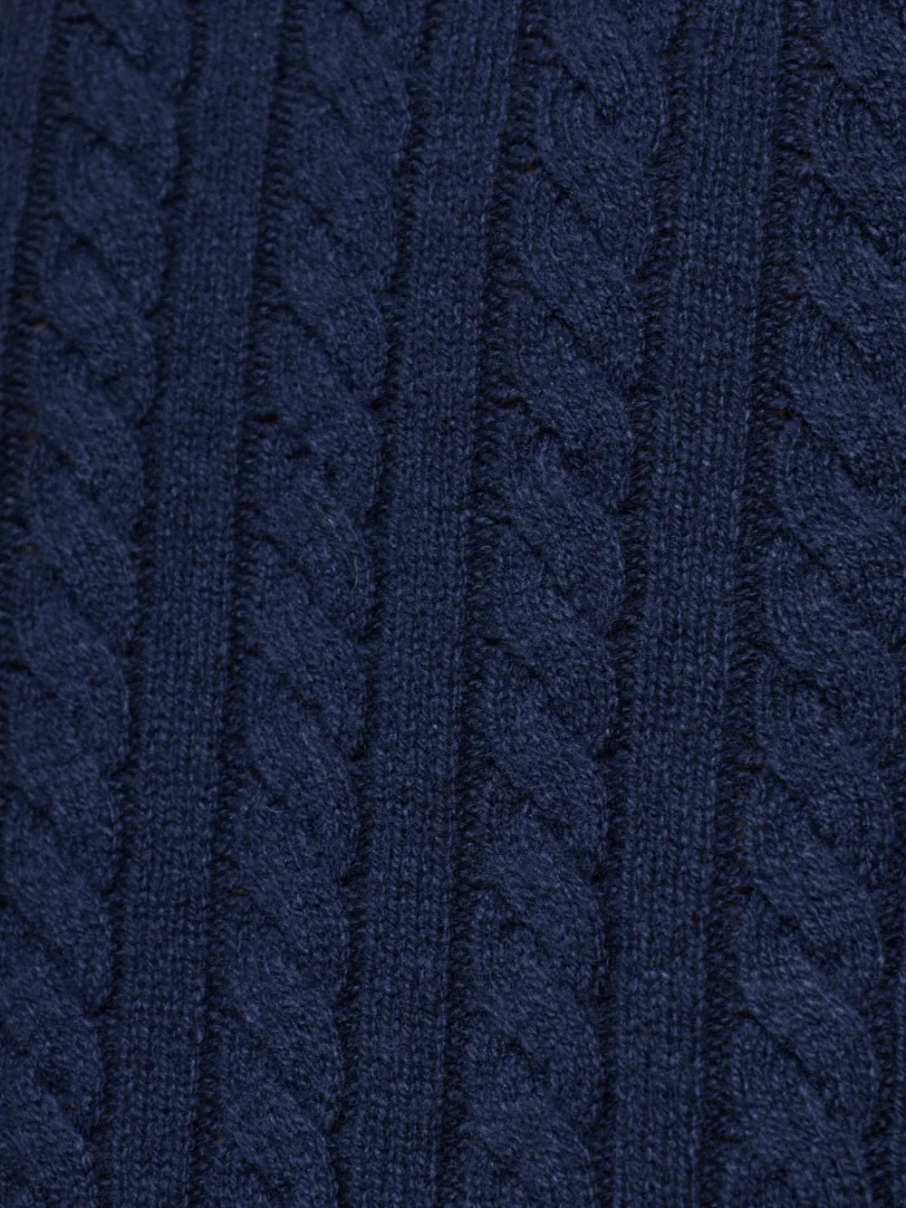 A.P.C. Kabelgebreide trui Blauw
