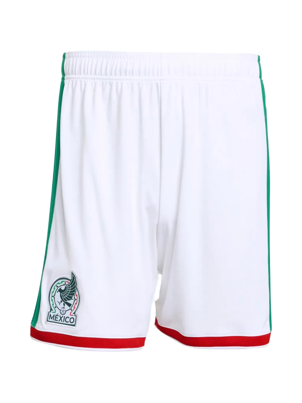 adidas Shorts con applicazione stemma Mexico - Bianco