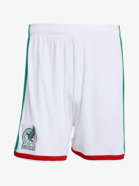 adidas Mexico crest-patch side-stripe shorts