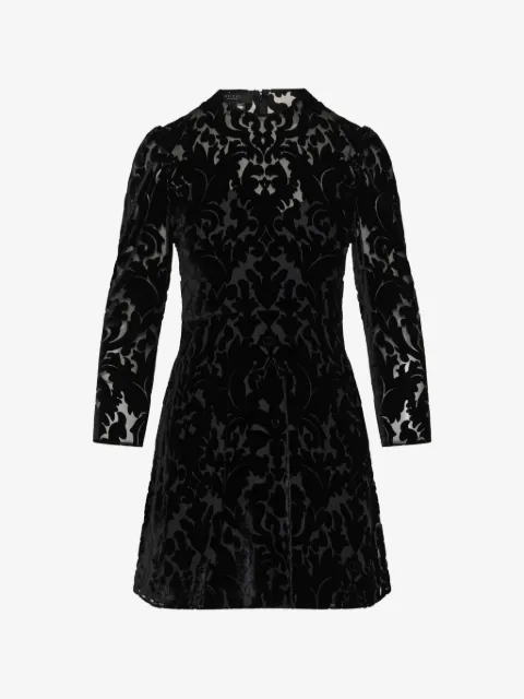 Gucci devoré-pattern mini dress