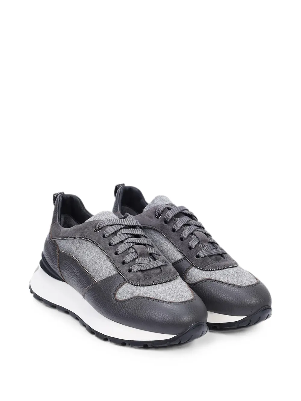 Doucal's Sneakers met vlakken Bruin