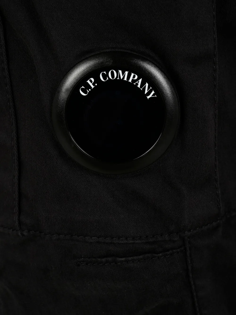 C.P. Company Cargo broek met Lens-detail Zwart