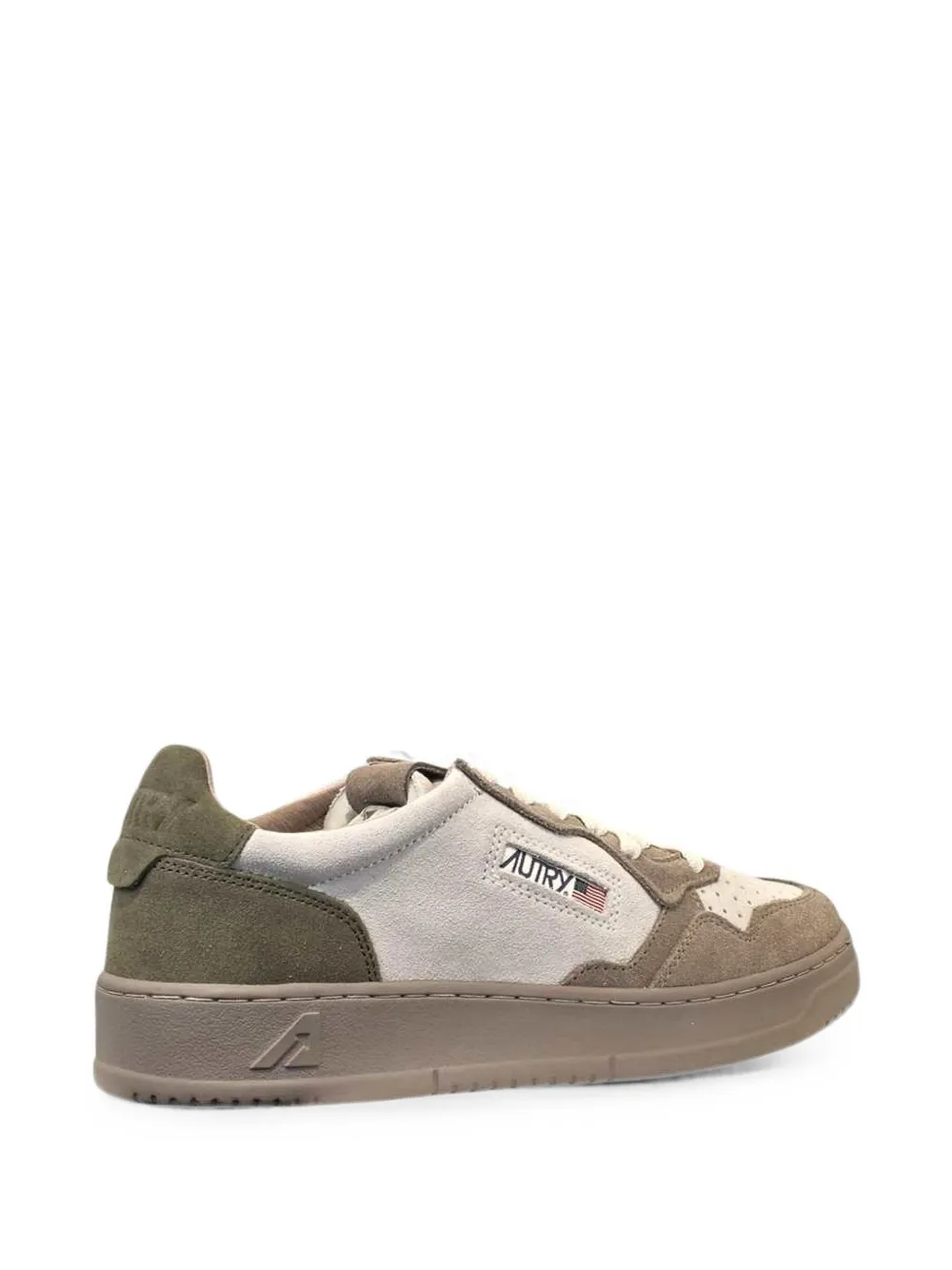 Autry Medalist suede sneakers Beige