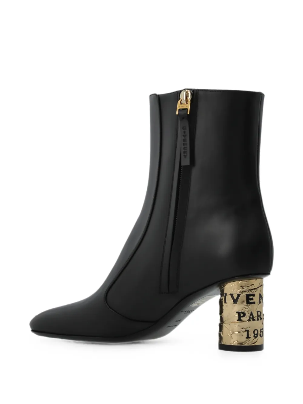 Givenchy leather ankle boots Zwart