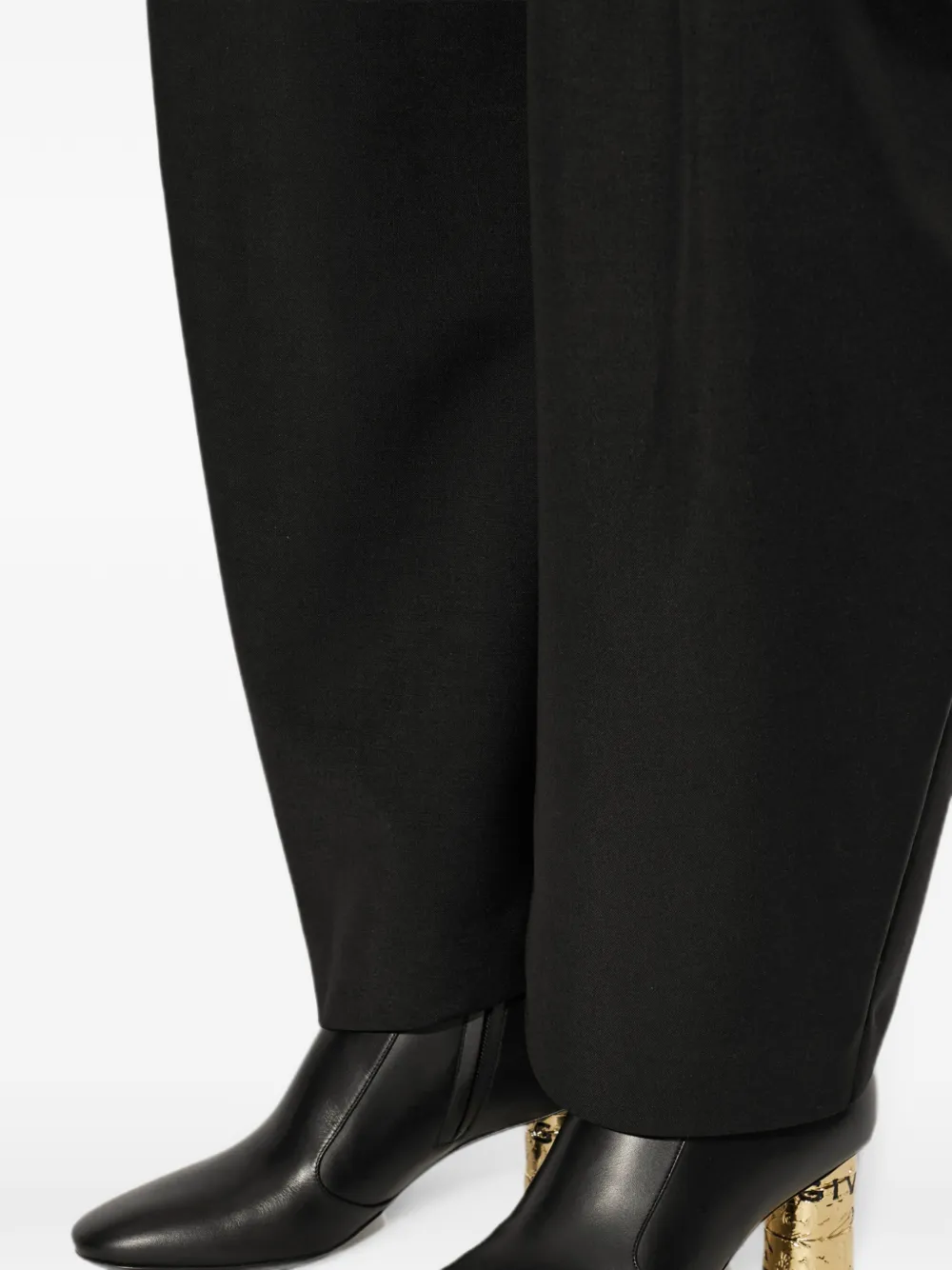 Givenchy leather ankle boots Zwart