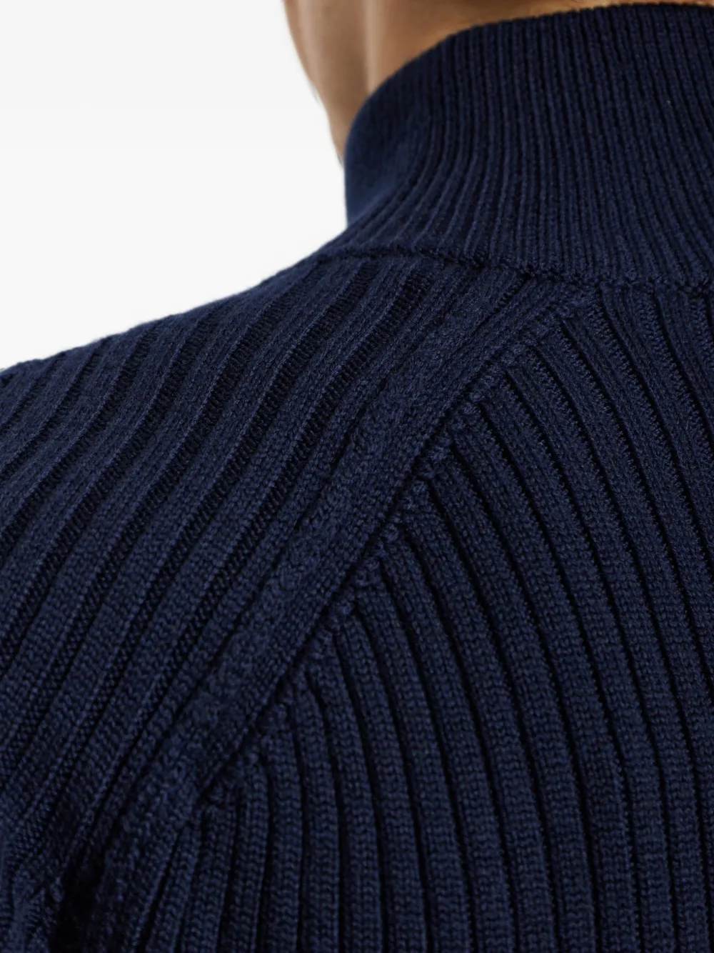 MARANT Ribgebreid vest Blauw
