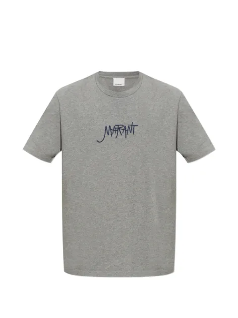 MARANT Honore logo-embroidered T-shirt