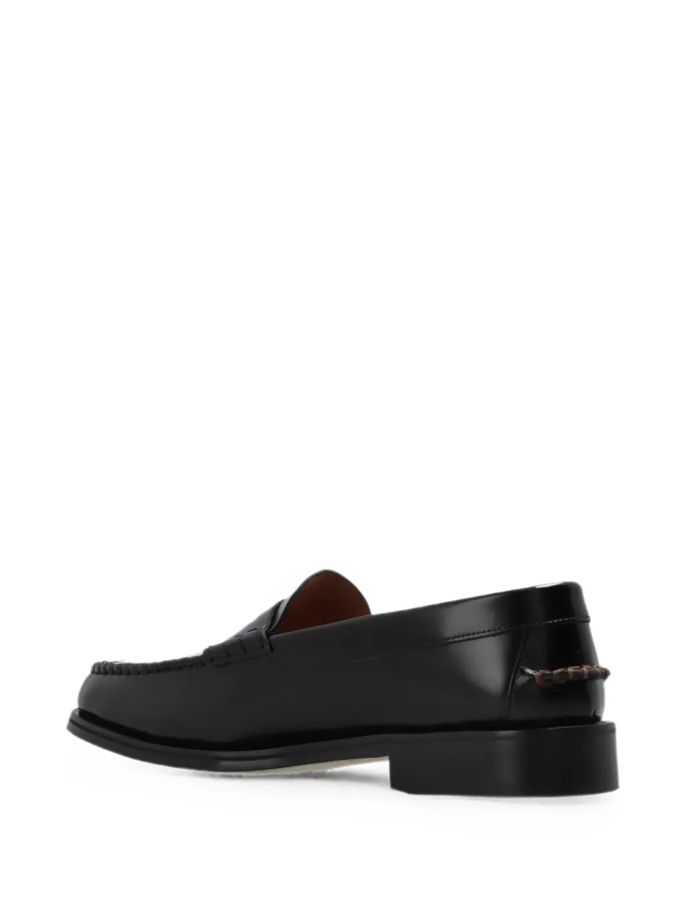 Paul Smith Rialto leather loafers Zwart