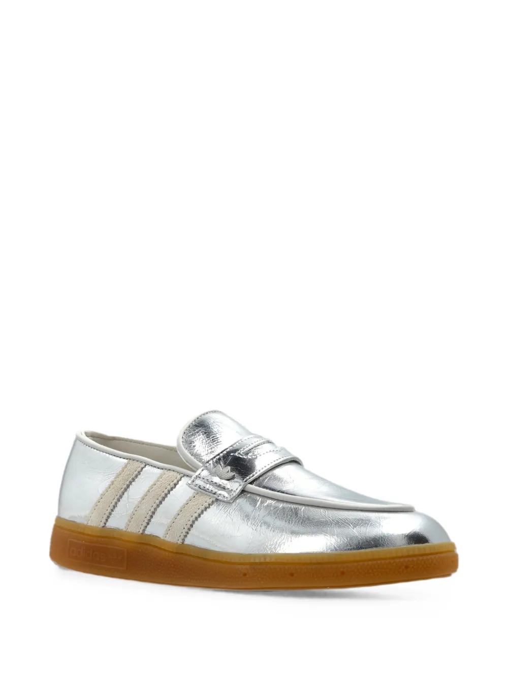 adidas Handball Spezial metallic sneakers Zilver