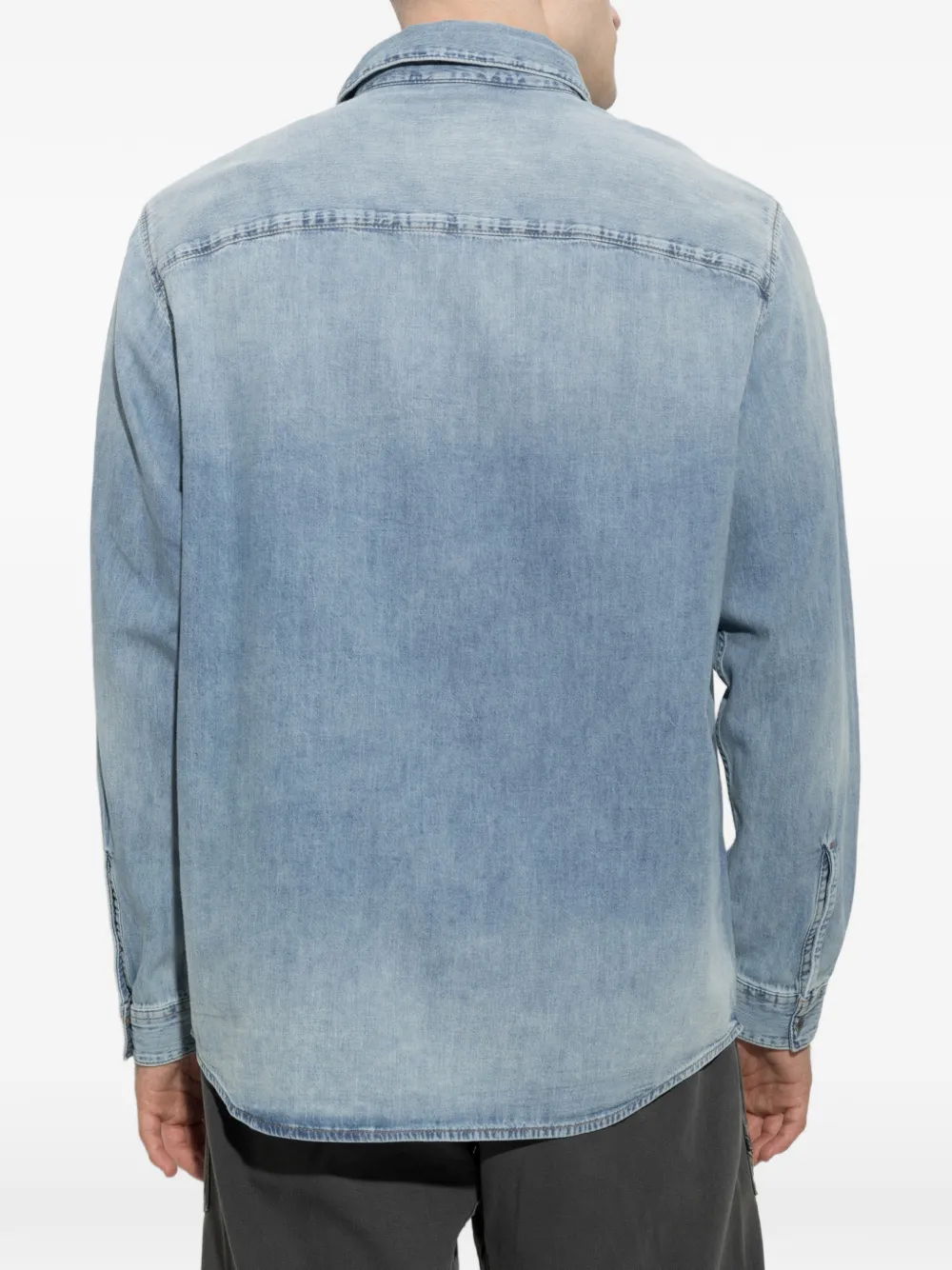 Diesel Denim overhemd Blauw