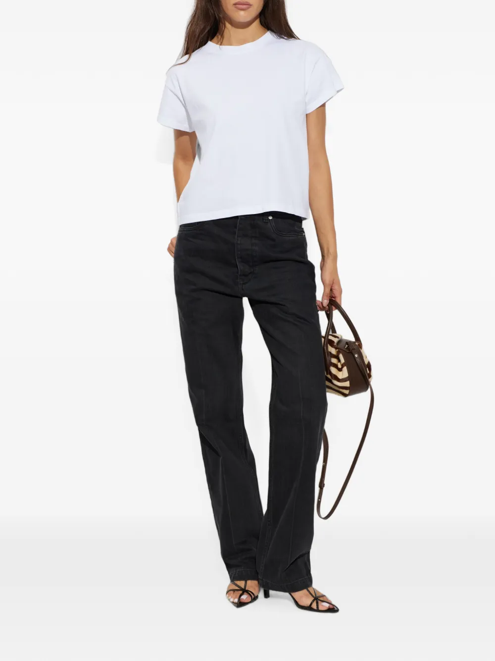 Studio Nicholson Barra straight jeans Zwart