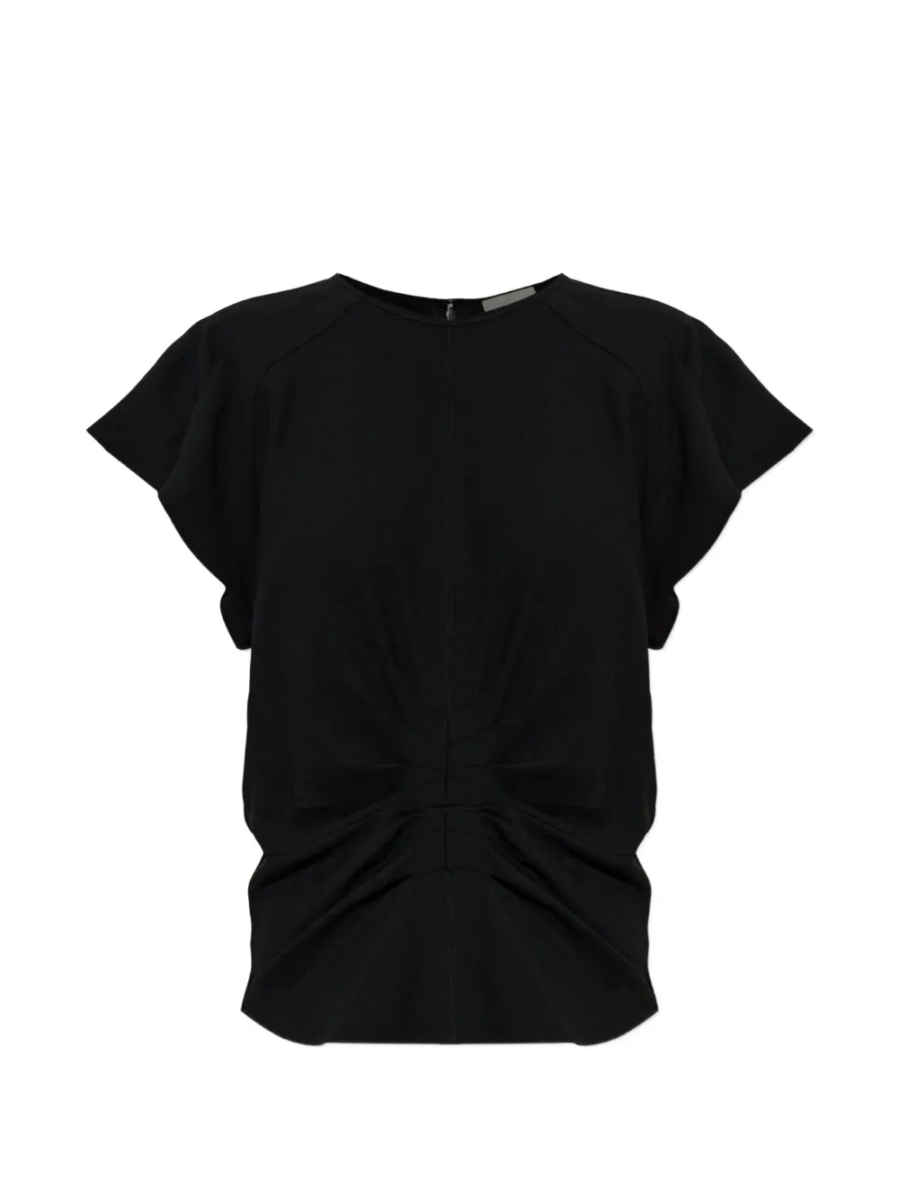 ISABEL MARANT Tullya gathered top - Black