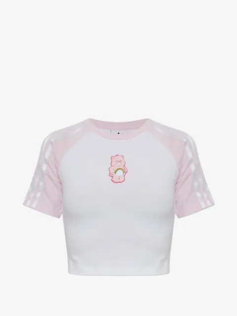 adidas x Care Bears patch cropped T-shirt