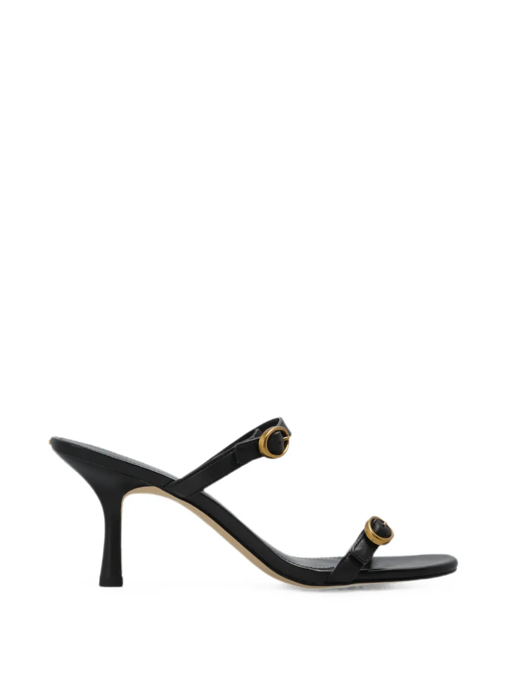Michael Kors Kya buckle-detail sandals Zwart