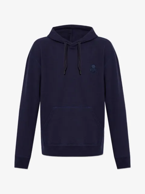 MARANT logo-embroidered hoodie