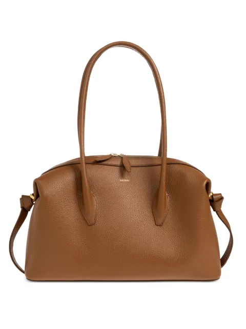 Yuzefi Hazel Brioche Duffle leather tote bag