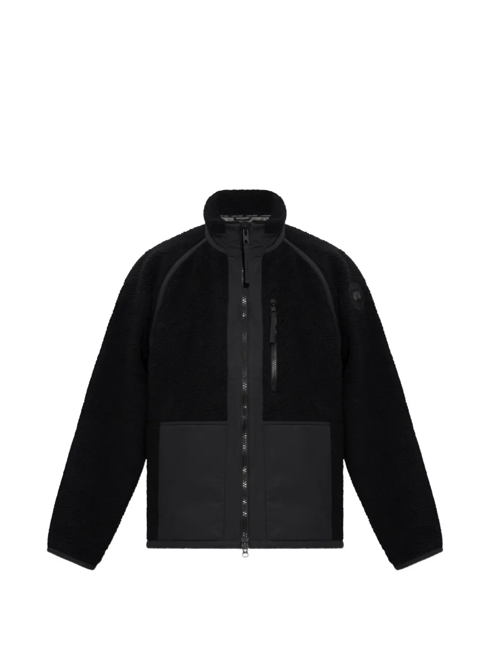 Canada Goose Westport fleece panelled jacket - Nero