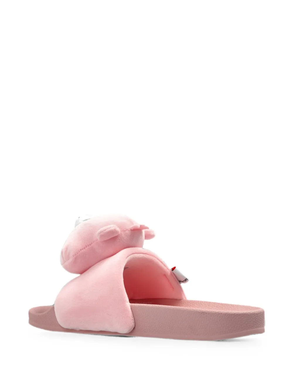 adidas x Care Bears plush slides Roze
