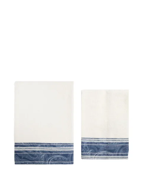 ETRO HOME toalla de algodón con estampado de cachemira