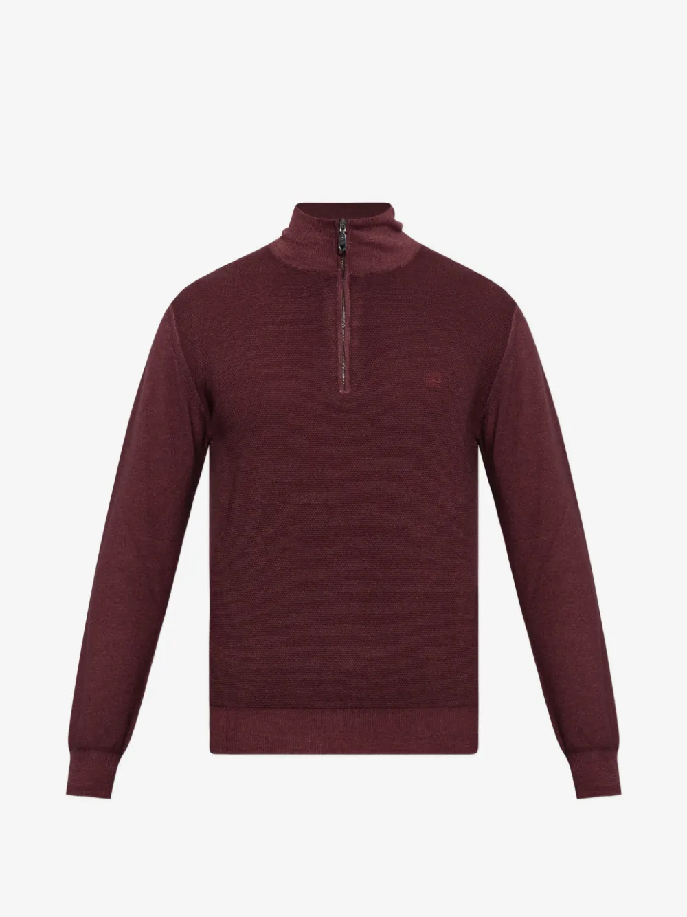 ETRO quarter-zip wool sweater | Red | Image 1