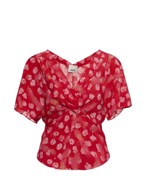 ISABEL MARANT Faljane floral-print blouse 