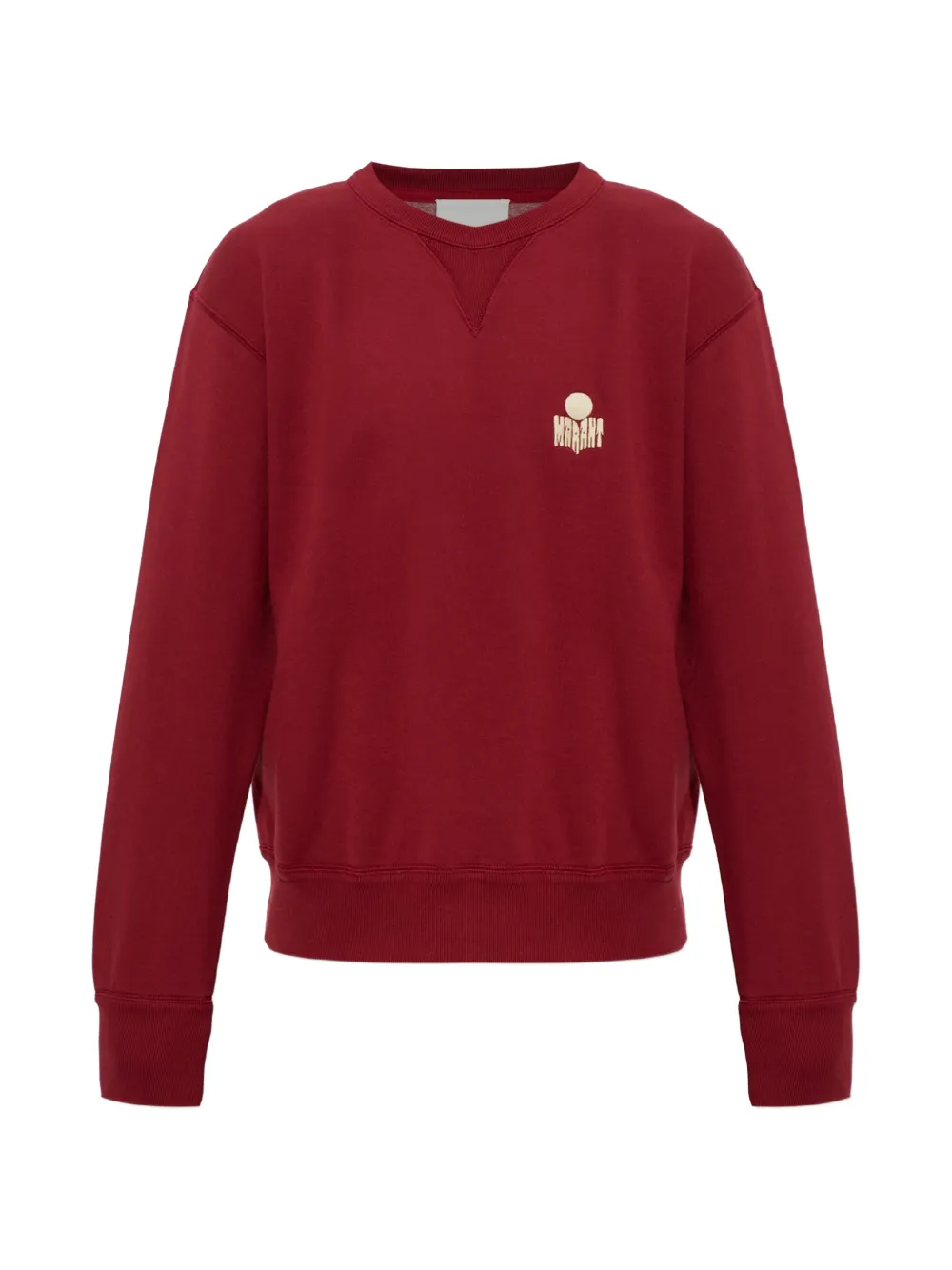Isabel Marant Mike Logo-print Sweatshirt In Red