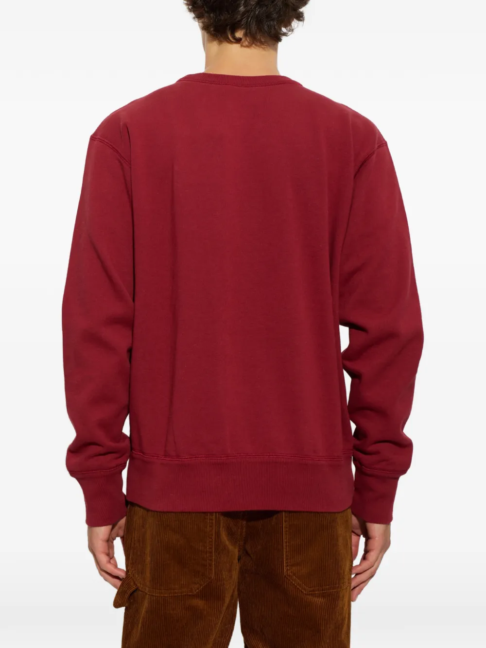 MARANT Mike sweater met logoprint Rood