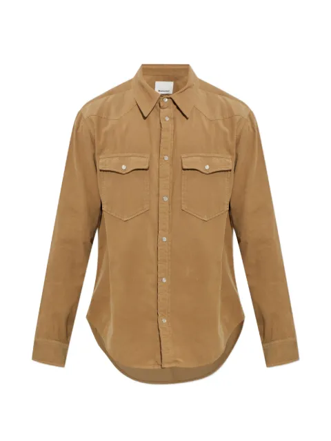MARANT Vasco corduroy shirt
