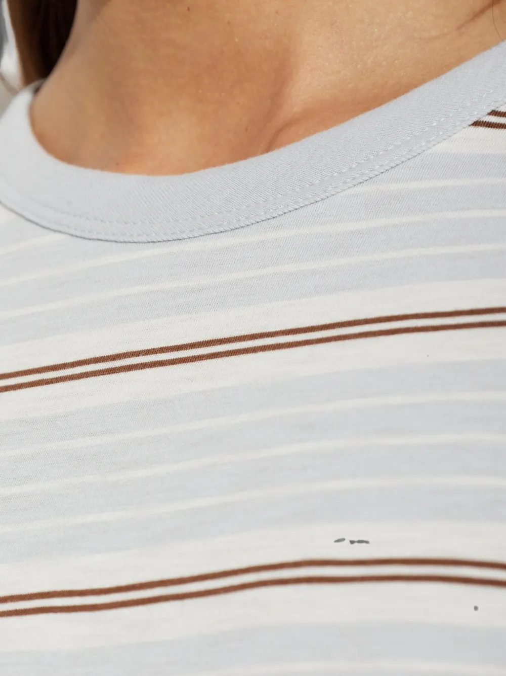 rag & bone Gestreept T-shirt Wit
