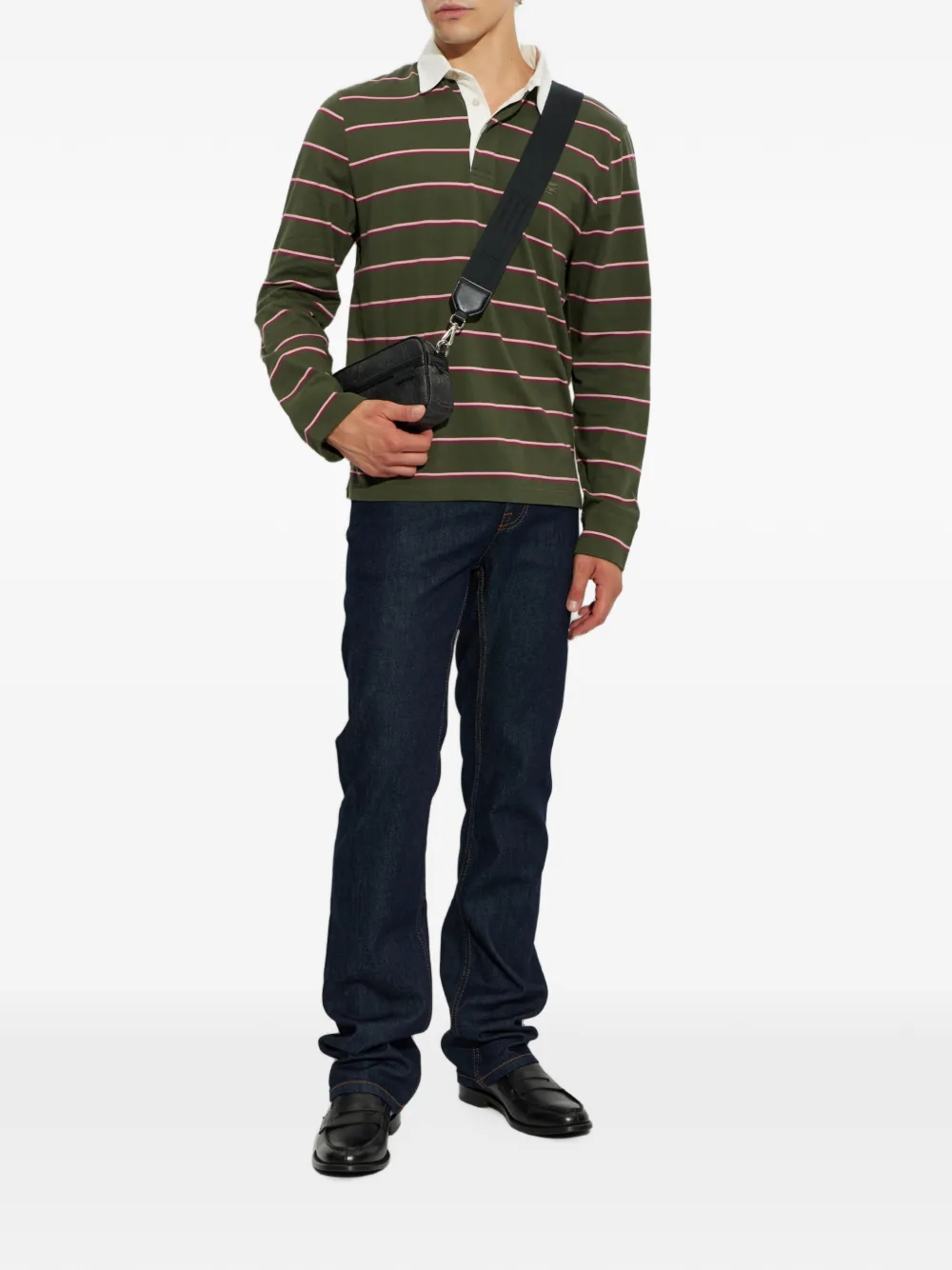 ETRO Gestreept poloshirt Groen