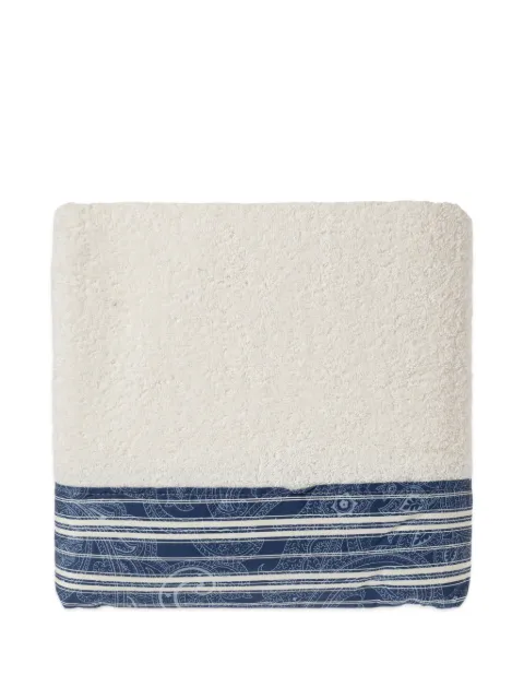 ETRO HOME serviette de bain à motif cachemire brodé