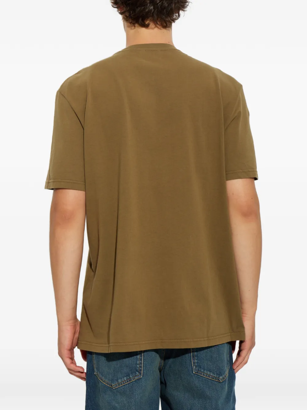 MARANT Honore T-shirt met borduurwerk Bruin
