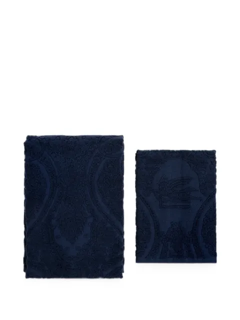 ETRO HOME set de dos toallas con motivo de cachemira